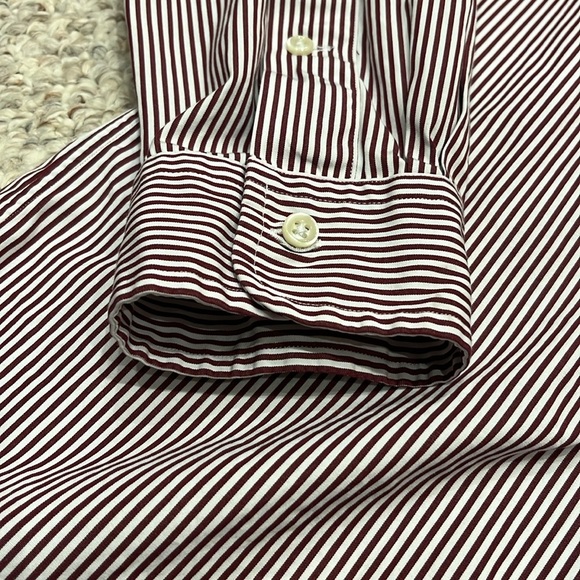Ralph Lauren Cotton Striped Button Down Shirt - Picture 5 of 6